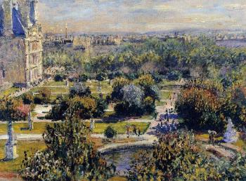 Claude Oscar Monet : The Tuileries III